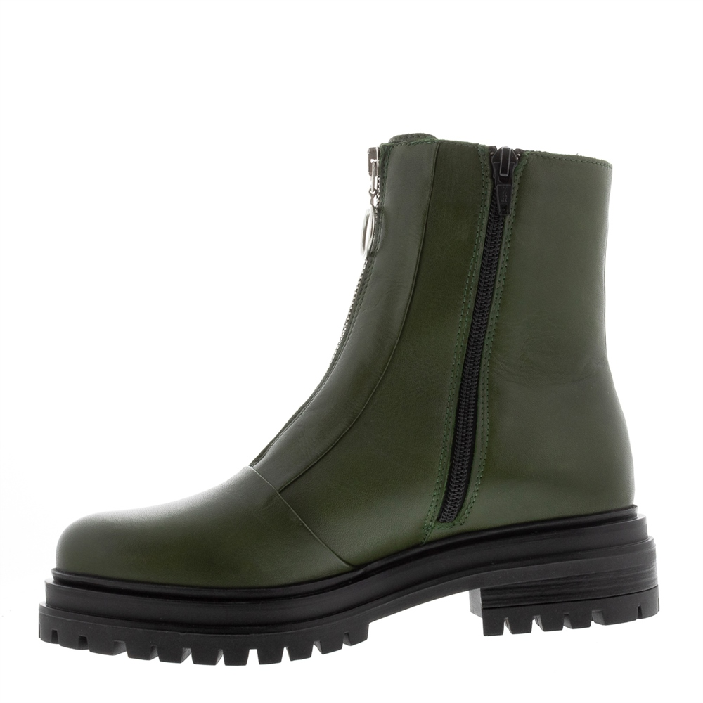 Zip up suede boots sale